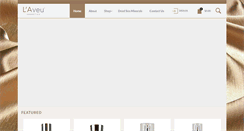 Desktop Screenshot of laveucosmetics.com